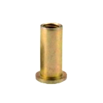 CF-AEA25P280 AEA25P280, Rivetnut Insert, 1/4-20 UNC-3B (.020-.280 Grip) Round Body, Flat Head, Aluminum, Clear